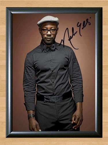 Nelsan Ellis The Inside Signed Autographed Photo Poster Print Memorabilia A2 16.5x23.4""