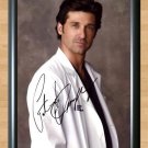 Patrick Dempsey Grey's Anatomy Signed Autographed Photo Poster Print Memorabilia A2 16.5x23.4""