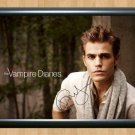 Paul Wesley The Vampire Diaries Signed Autographed Photo Poster Print Memorabilia A2 16.5x23.4""