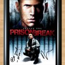 Prison Break Wentworth Miller Dominic Purcell Signed Autographed Photo Poster Print Memorabilia A2 1