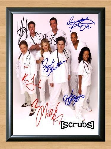 Scrubs Robert Maschio  Cast Signed Autographed Photo Poster Print Memorabilia A2 16.5x23.4""