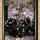Sons of Anarchy Cast x 10 Signed Autographed Photo Poster Print Memorabilia A2 16.5x23.4""