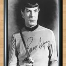 Star Trek Leonard Nimoy Signed Autographed Photo Poster Print Memorabilia A2 16.5x23.4""