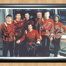 Star Trek Original Cast Signed Autographed Photo Poster Print Memorabilia A2 16.5x23.4""