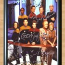 Star Trek Voyager Cast Signed Autographed Photo Poster Print Memorabilia A2 16.5x23.4""