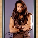 Stargate Jason Momoa Signed Autographed Photo Poster Print Memorabilia A2 16.5x23.4""