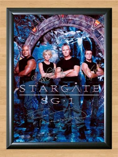 Stargate SG1 Michael Shanks Cast Signed Autographed Photo Poster Print Memorabilia A2 16.5x23.4""