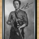 Steven Yeun Walking Dead Season 6 Glenn Rhee Signed Autographed Photo Poster Print Memorabilia A2 16