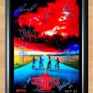 Stranger Things Cast Signed Autographed Photo Poster Print Memorabilia A2 16.5x23.4""