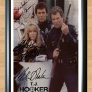 T. J. Hooker Heather Locklear Cast Signed Autographed Photo Poster Print Memorabilia A2 16.5x23.4""