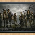 The 100 Eliza Taylor Cast Signed Autographed Photo Poster Print Memorabilia A2 16.5x23.4""