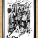 The Brady Bunch Cast Signed Autographed Photo Poster Print Memorabilia A2 16.5x23.4""