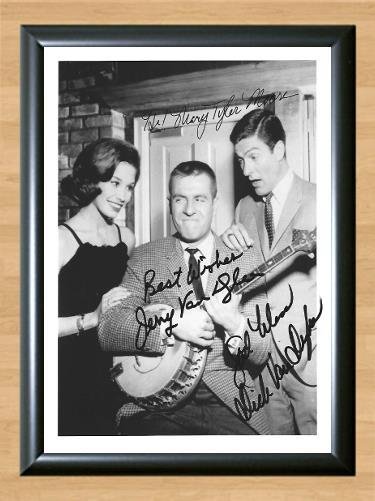 The Dick Van Dyke  Cast Signed Autographed Photo Poster Print Memorabilia A2 16.5x23.4""