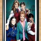 The Facts of Life Cast Signed Autographed Photo Poster Print Memorabilia A2 16.5x23.4""