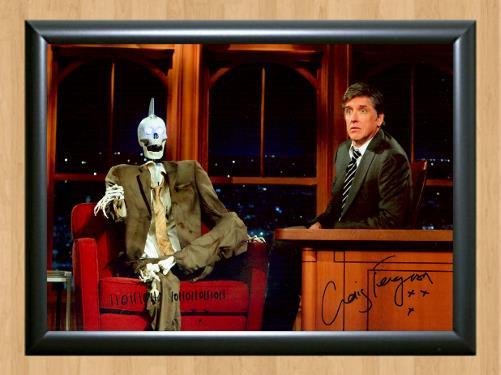 The Late Late  with Craig Ferguson Signed Autographed Photo Poster Print Memorabilia A2 16.5x23.4""