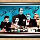 The Munsters Cast Signed Autographed Photo Poster Print Memorabilia A2 16.5x23.4""