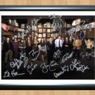 The Office US   Cast Signed Autographed Photo Poster Print Memorabilia A2 16.5x23.4""