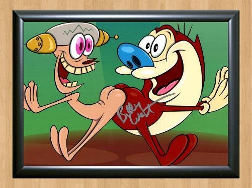 The Ren & Stimpy  Billy West Signed Autographed Photo Poster Print Memorabilia A2 16.5x23.4""