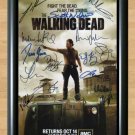 The Walking Dead Cast x15 Signed Autographed Photo Poster Print Memorabilia A2 16.5x23.4""