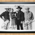 Walker Texas Ranger Chuck Norris Cast Signed Autographed Photo Poster Print Memorabilia A2 16.5x23.4