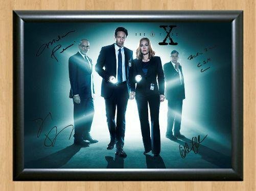 X-Files William Davis Cast  Signed Autographed Photo Poster Print Memorabilia A2 16.5x23.4""