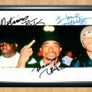 2pac Notorious BIG Redman Signed Autographed Photo Poster Print Memorabilia A2 16.5x23.4""
