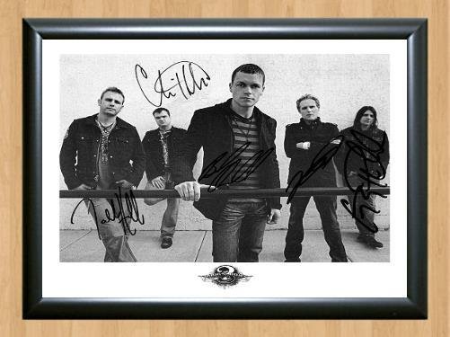 3 Doors Down Band Signed Autographed Photo Poster Print Memorabilia A2 16.5x23.4""