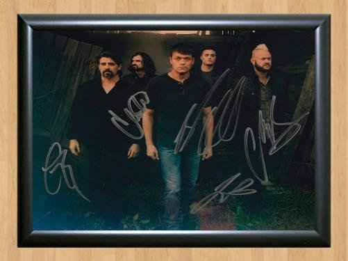 3 Doors Down Band Signed Autographed Photo Poster Print Memorabilia A2 16.5x23.4""