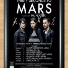 30 Seconds to Mars Love Lust Tour 2013 Signed Autographed Photo Poster Print Memorabilia A2 16.5x23.