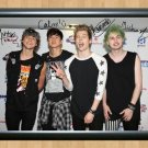 5 Seconds of Summer Michael Clifford Irwin Signed Autographed Photo Poster Print Memorabilia A2 16.5