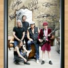 AC AC DC Band Black Ice world Bon Scott Signed Autographed Photo Poster Print Memorabilia A2 16.5x23