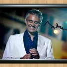 Andrea Bocelli Signed Autographed Photo Poster Print Memorabilia A2 16.5x23.4""