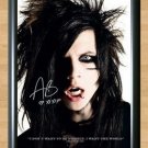 Andy Biersack Black Veil Brides Signed Autographed Photo Poster Print Memorabilia A2 16.5x23.4""