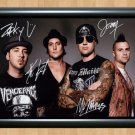 Avenged Sevenfold Band Signed Autographed Photo Poster Print Memorabilia A2 16.5x23.4""