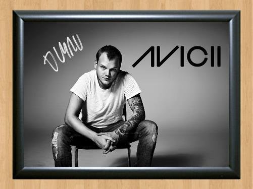 Avicii Electro House DJ Signed Autographed Photo Poster Print Memorabilia A2 16.5x23.4""