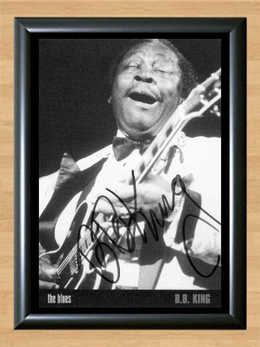 B.B. King Live At The Regal Signed Autographed Photo Poster Print Memorabilia A2 16.5x23.4""