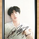 Bangtan Boys BTS Jin Signed Autographed Photo Poster Print Memorabilia A2 16.5x23.4""