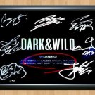 Bangtan Boys BTS Signed Autographed Photo Poster Print Memorabilia A2 16.5x23.4""