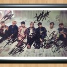 Bangtan Boys BTS Signed Autographed Photo Poster Print Memorabilia A2 16.5x23.4""