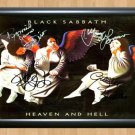 Black Sabbath Heven and Hell Signed Autographed Photo Poster Print Memorabilia A2 16.5x23.4""