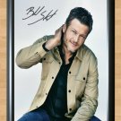 Blake Shelton Pure BS Signed Autographed Photo Poster Print Memorabilia A2 16.5x23.4""