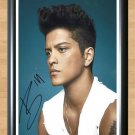 Bruno Mars Unorthodox Jukebox Signed Autographed Photo Poster Print Memorabilia A2 16.5x23.4""