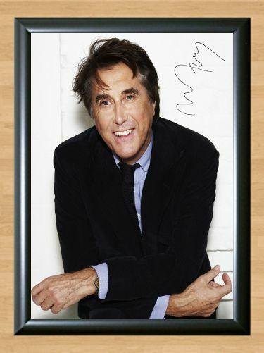 Bryan Ferry Avalon Signed Autographed Photo Poster Print Memorabilia A2 16.5x23.4""