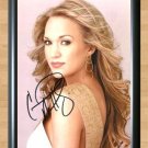 Carrie Underwood Signed Autographed Photo Poster Print Memorabilia A2 16.5x23.4""
