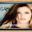 Cassadee Pope Frame By Signed Autographed Photo Poster Print Memorabilia A2 16.5x23.4""