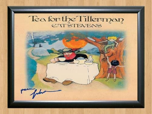 Cat Stevens Yusuf Islam Signed Autographed Photo Poster Print Memorabilia A2 16.5x23.4""