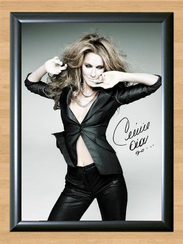 Celine Dion Falling Into You Signed Autographed Photo Poster Print Memorabilia A2 16.5x23.4""