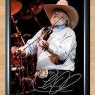 Charlie Daniels Fiddle Player Signed Autographed Photo Poster Print Memorabilia A2 16.5x23.4""