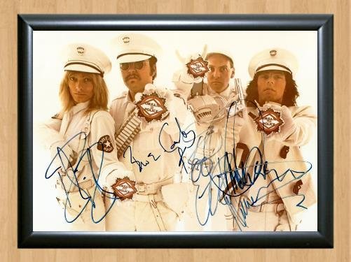 Cheap Trick Band Signed Autographed Photo Poster Print Memorabilia A2 16.5x23.4""