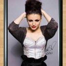 Cher Lloyd Sorry I'm Late Signed Autographed Photo Poster Print Memorabilia A2 16.5x23.4""